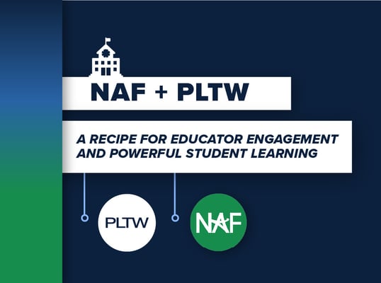 NAF+PLTW: A Recipe for Educator Engagement and Powerful Student Learning